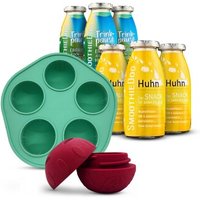 SmoothieDog Huhn 3x 250 ml + Trinkpause (Ente) 3x 250 ml + Schleckball