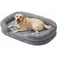 FEANDREA Hundebett, Hundekissen, abnehmbarer, waschbarer Bezug, rutschfest M-XXXL