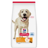 Hill's Science Plan Trockenfutter Hund, Light, Large Breed Adult, mit Huhn 14 kg