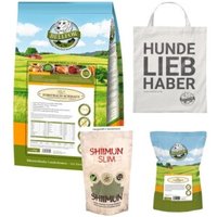 Bellfor Sparset mit Forstbach-Schmaus Trockenfutter für übergewichtige, große Hunde