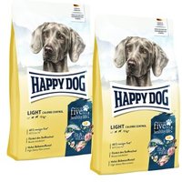 HAPPY DOG fit & vital Trockenfutter Hund Adult, Light Calorie Control 2x12 kg