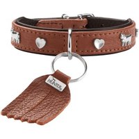 Dog Sport HUNTER Hundehalsband münchen mini cognac XXS-XS