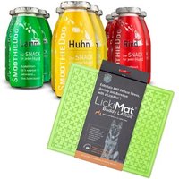 SmoothieDog Klassik + Lickimat Grün 12x250 g
