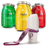 SmoothieDog Klassik + Doggyroller Rosa Gr. M