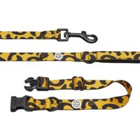 Barkalot Hundehalsband-Auslaufset orange/ schwarz M