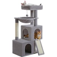 Pawz Road –Kratzbaum 104 cm–mit Höhlen grau
