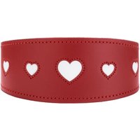 Dog Sport HUNTER Windhundhalsband love rot S