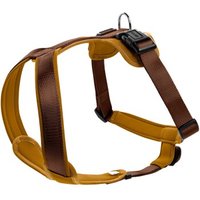 Hunter Geschirr Neopren braun/ caramell L