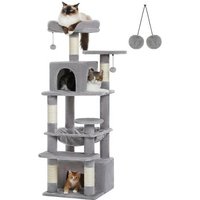 Pawz Road mittelgroßer Katzenbaum 136cm grau
