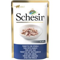 Schesir 12 x 85g Thunfisch mit Wolfsbarsch