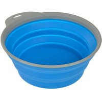 Dogs Creek Reise-Silikonnapf Trail blau 2 l