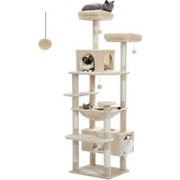 Pawz Road Großer Katzenbaum 184 cm beige