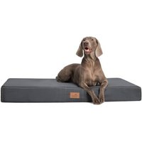 Tierlando HUGO BASIC Hundematratze schwarz/ graphit 80 cm, 13 cm, 60 cm