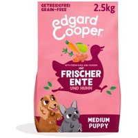 Edgard & Cooper Hundefutter, Junior, Ente und frisches Freilandhuhn 2,5 kg