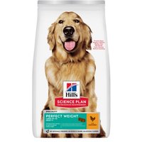 Hill's Science Plan Trockenfutter Hund, Perfect Weight, Large Breed Adult, mit Huhn 2x12 kg