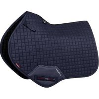 LeMieux Springschabracke Suede CC Square navy WB (Warmblut)