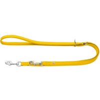 Hunter verstellbare Hundeführleine amalfi gelb 2 cm