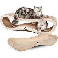Canadian Cat Company Kratzbrett Orbit + Satellite 2.0 naturfarben