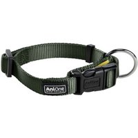 AniOne Halsband Classic Nylon grün M
