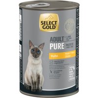 SELECT GOLD Pure Adult Paté Huhn 24x400 g