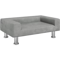 VidaXL Hundebett grau 70 cm, 26,5 cm, 70 cm