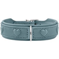 Hunter Hundehalsband soho x love hellblau XS-S