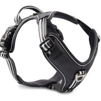 Wolters Active Pro Geschirr Geschirr Hundegeschirr schwarz/ silber M