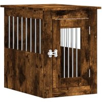 VidaXL Hundekäfig im Möbel-Stil dunkelbraun 62 cm, 45 cm, 59 cm