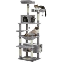 Pawz Road Großer Katzenbaum 184 cm grau