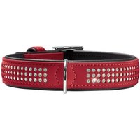 Dog Sport HUNTER Hundehalsband softie triluxe rot M-L