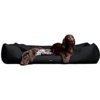 Tierlando MORITZ KOMFORT Hundebett Hundesofa M - XXXL 90 110 130 160 185 cm schwarz 90 cm, 22 cm, 75 cm