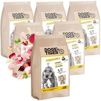 Dogs'n Tiger Junior Federchen Huhn & Gemüse 6x2 kg