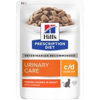 Hill's Prescription Diet c/d Multicare Urinary Care Geflügel 48x85 g