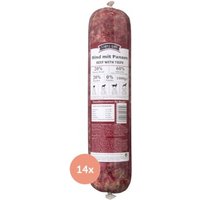 Simple BARF Rind mit Pansen 14x1 kg