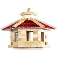Erdtmann's Vogelhaus Schindeldach - zum Aufstellen - 42x42x28cm