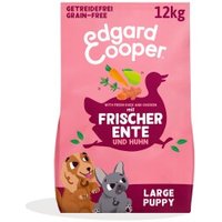 Edgard & Cooper Hundefutter, Junior, Ente und frisches Freilandhuhn 12 kg