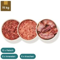 haustierkost.de Geflügel Paket Hund Frostfutter 15 kg