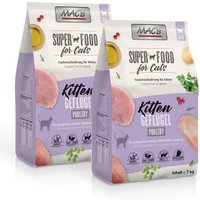 MAC's Cat Trockenfutter Katze Kitten Geflügel 2x7 kg