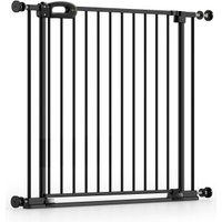 bomi Türschutzgitter Merle FlatStep 63-217 cm schwarz XXL