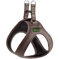 Hunter Hundegeschirr love braun S