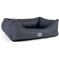 TrendPet Runa Kunstlederbett grau M