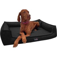 Tierlando ® Orthopädisches Hundebett GUSTAV SCANDI CHIC Große Hunde XL Hundesofa