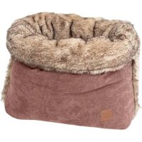PET & Co. Pet & Co Hunde Kuschelkordel (Kunstfell) pink/ grau S