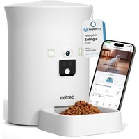 PetTec Cam Buddy inkl. automatischer Futterautomat für Katzen und Hunde