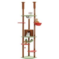Pawz Road Deckenhoch Kratzbaum Luxus schwarz