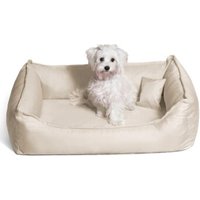 Tierlando DONALD ORTHO Hundebett Anti Haar M L XL XXL 80 100 120 150cm creme 1,2 m, 25 cm, 90 cm