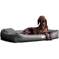 Tierlando CLIFFORD LATEX - Orthopädische Hundematratze schwarz/ graphit 85 cm, 16 cm, 60 cm