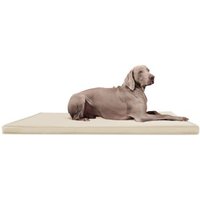 Tierlando CARLOS Ortho-Medic - Orthopädische Hundematte creme 1,2 m, 6 cm, 90 cm