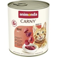 animonda Carny Nassfutter Katze Adult Rind 24x800 g