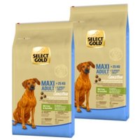 SELECT GOLD Sensitive Trockenfutter Hund Adult Maxi Ente und Kartoffel 2x12 kg